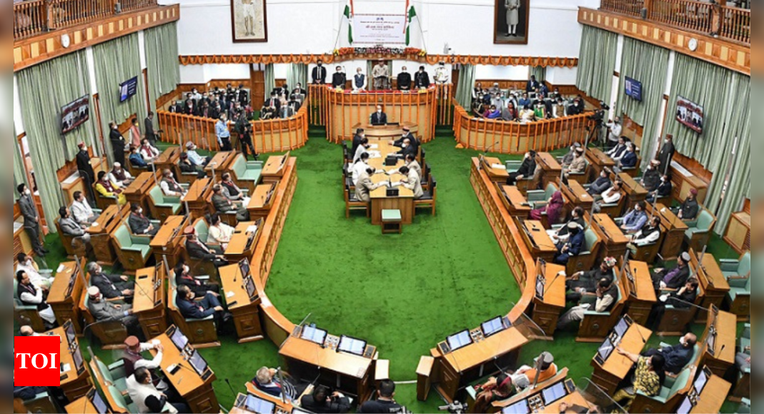  Himachal Assembly passes bill against forced mass conversion with voice vote | India News - Times of India