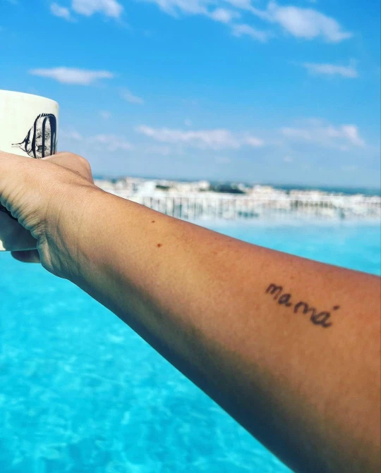 Georgina revealed her latest tattoo (Picture: Instagram/georginagio)