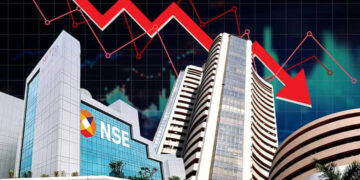 Sensex Crashes 600 Points, Nifty Plunges 180 as US Tariffs Hit Indian Markets Sensex Crashes 600 Points, Nifty Plunges 180 as US Tariffs Hit Indian Markets