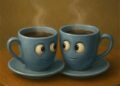 Blue, Hot, and Holding Stories: CUPPa coffee Blue, Hot, and Holding Stories: CUPPa coffee